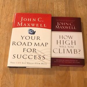 John C. Maxwell Bundle of 2 Books Attitude Success
